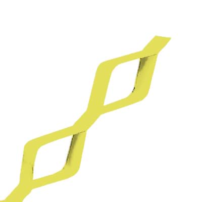 Theraband CLX Gelb, leicht 22m